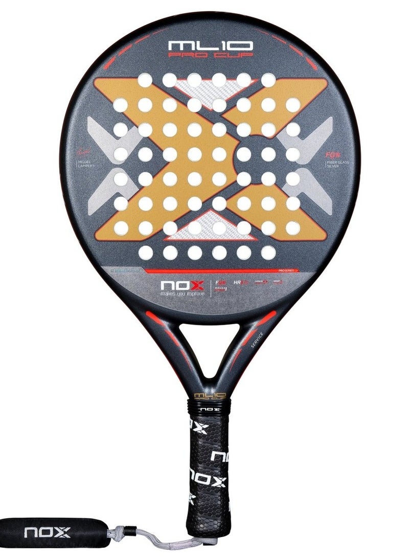 نوكس ML10 برو كب 2025 مضرب بادل سطح خشن - Image 1